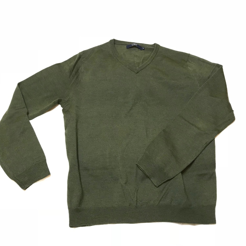 J*Crew Factory medium v-neck merino wool sweater.